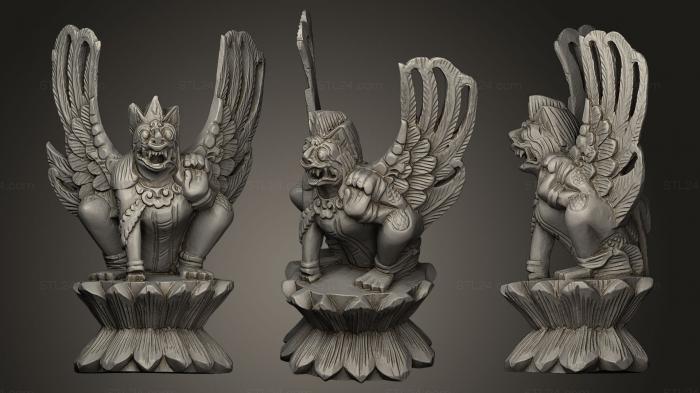 Figurines heroes, monsters and demons (Demon 2, STKM_0017) 3D models for cnc